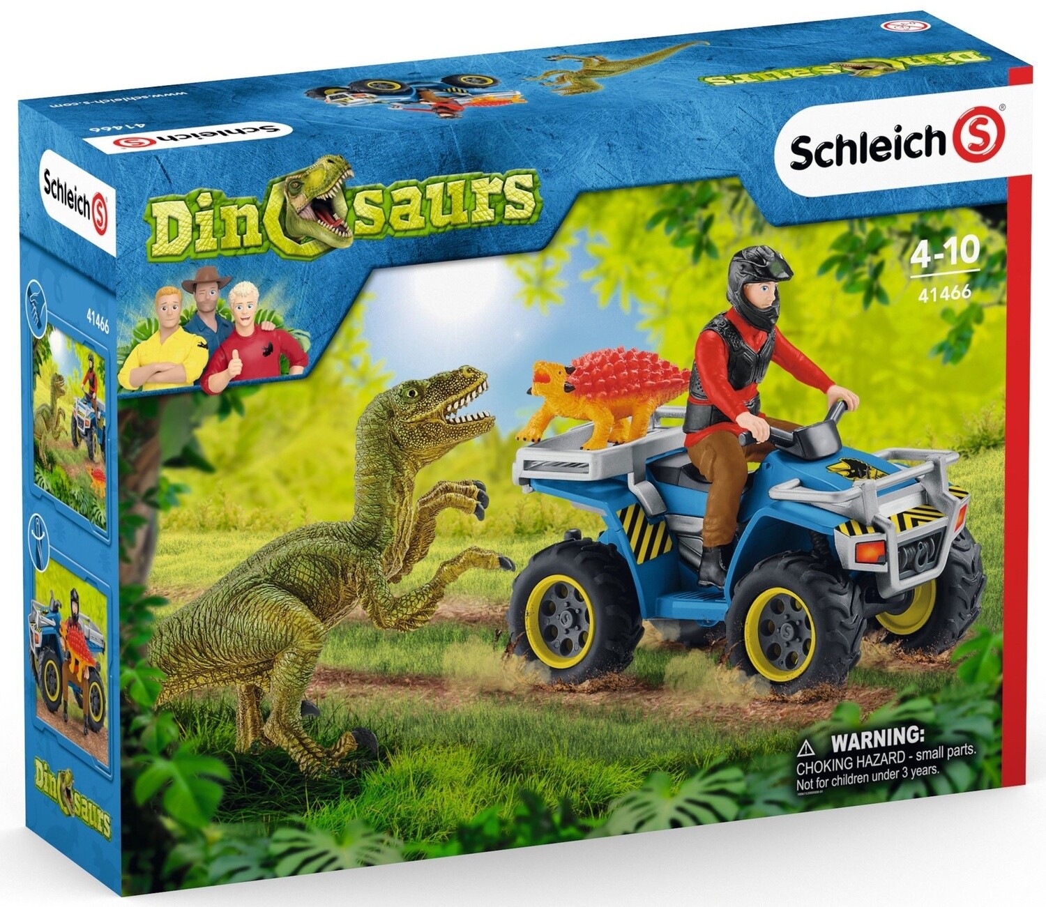 41466  Quad escape from Velociraptor
