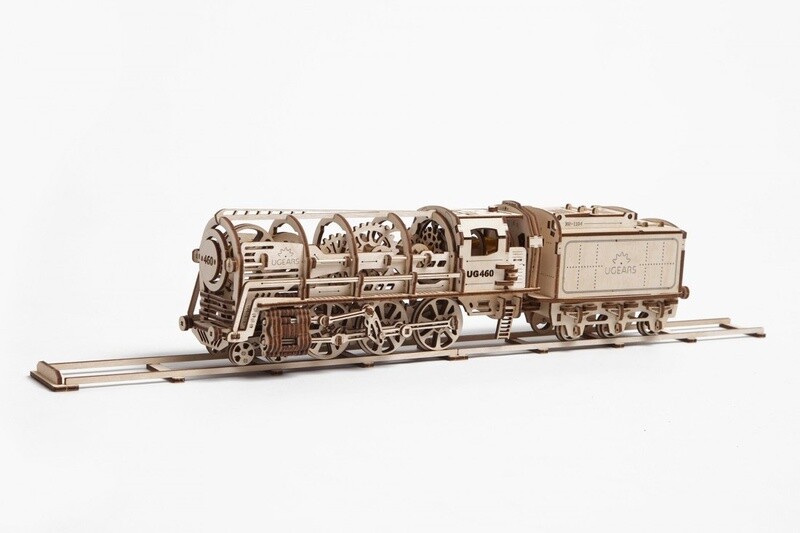 Steam Locomotive with tender