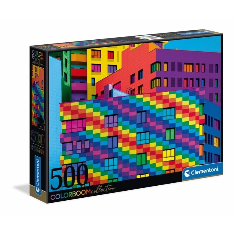 CLM35094 500PC COLORBOOM - SQUARES (2) ML
