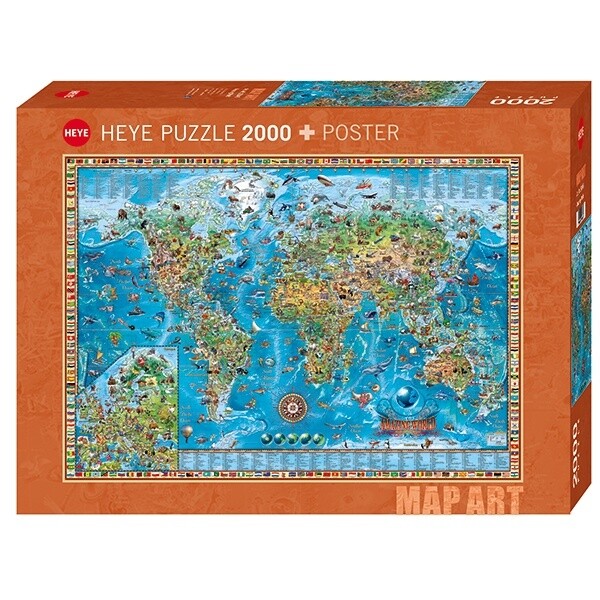 78-29846 2000pc Amazing World