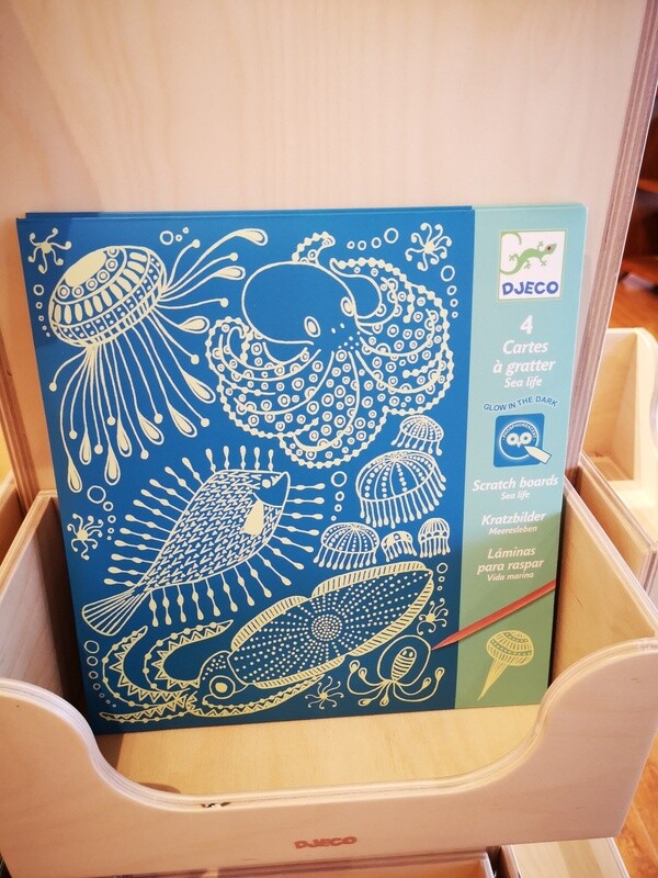 DJ09729 - Scratch cards / Sea Life