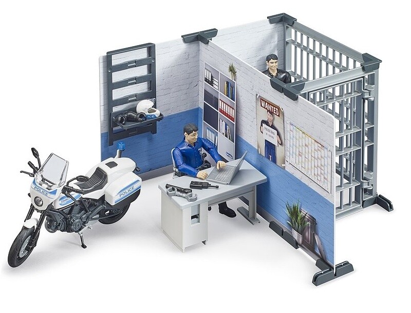 62732 NEW bworld set police station