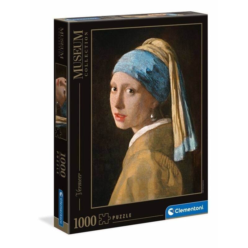 CLM39614 1000PC MUSEUM - VERMEER - GIRL WITH PEAR