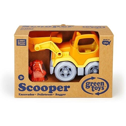 CSCO-1106  Scooper Construction Truck – Orange/Yellow