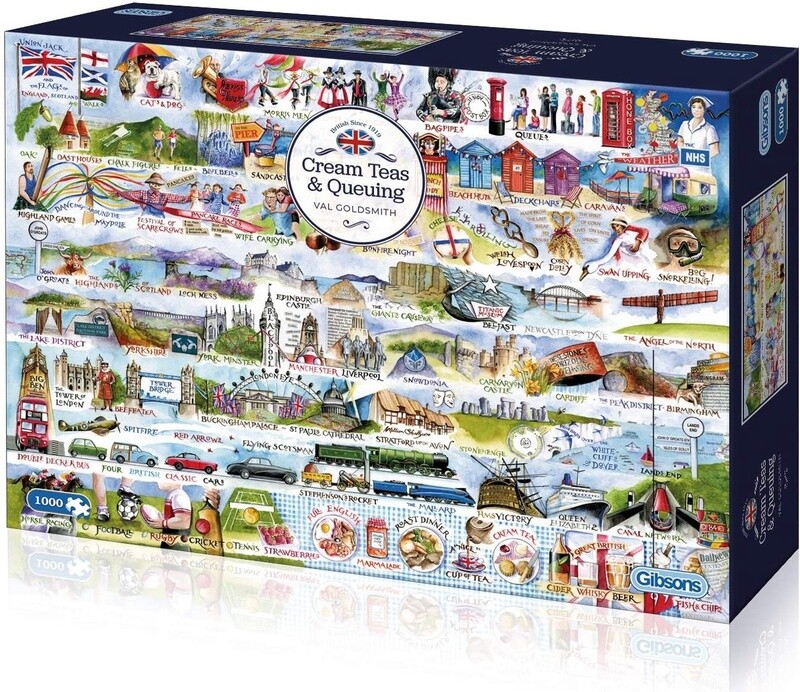 GIBG7100 Puzzle: 1000 Cream Teas &amp; Queuing