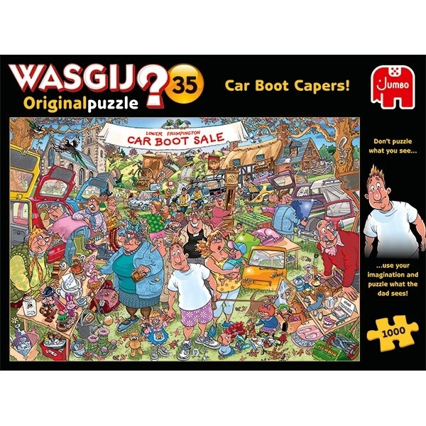 70-19184 1000pc  Wasgij O. 35  Car boot capers