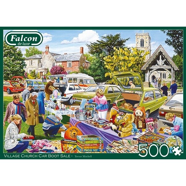 71-11301  500p,Village Church Car Boot Sale