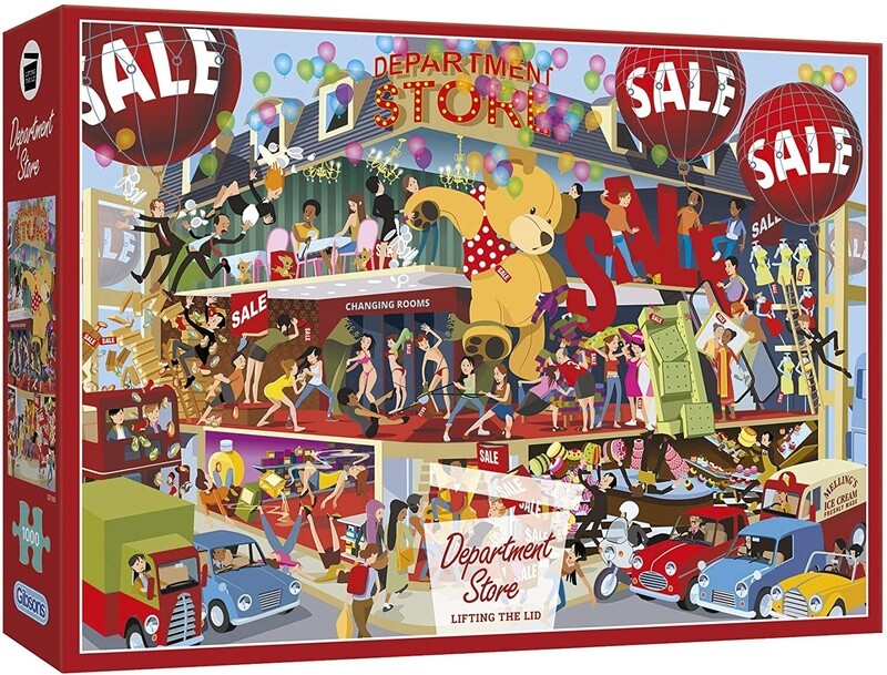 GIBG7108 Puzzle: 1000 Lifting the Lid – Department Store