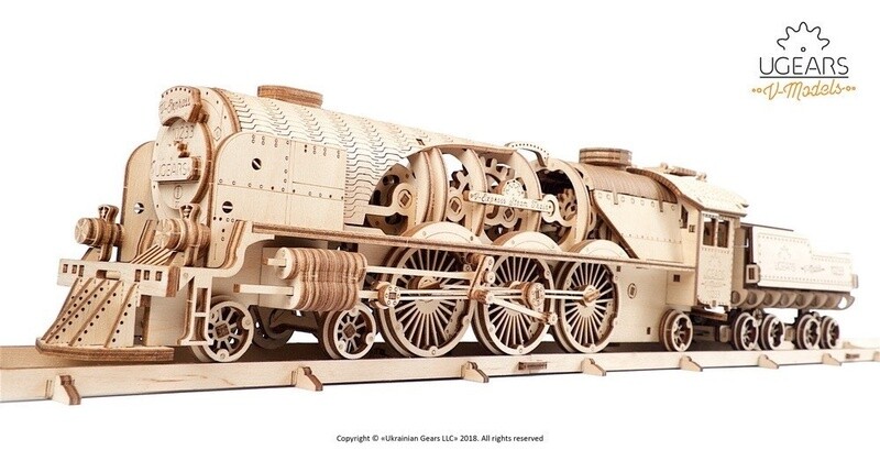 V-Express Steam Train with Tender