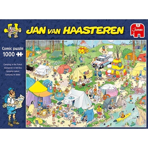 70-19086 1000pc Camping in the Forest JvH