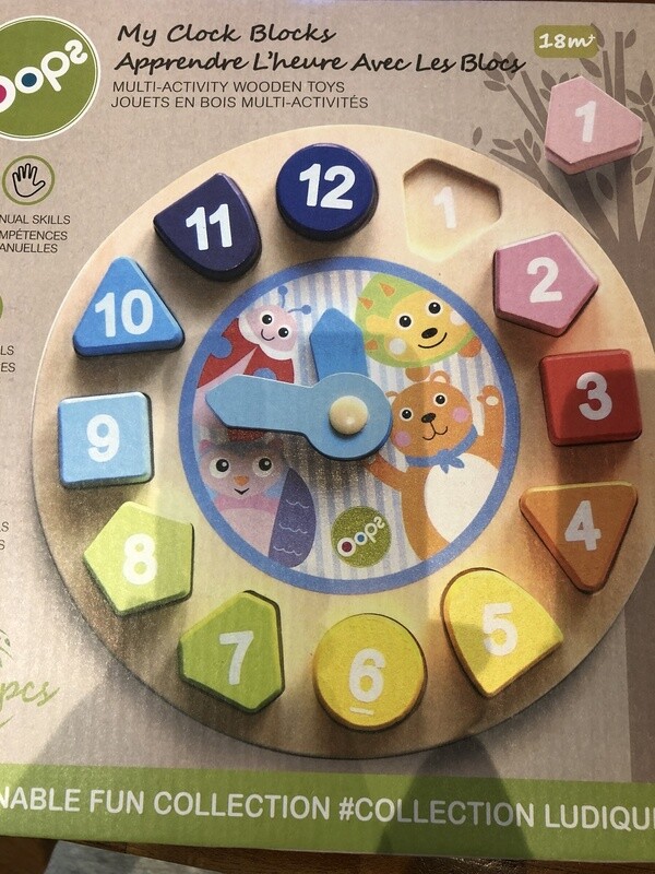 OP1102100 MY CLOCK BLOCKS OOPS