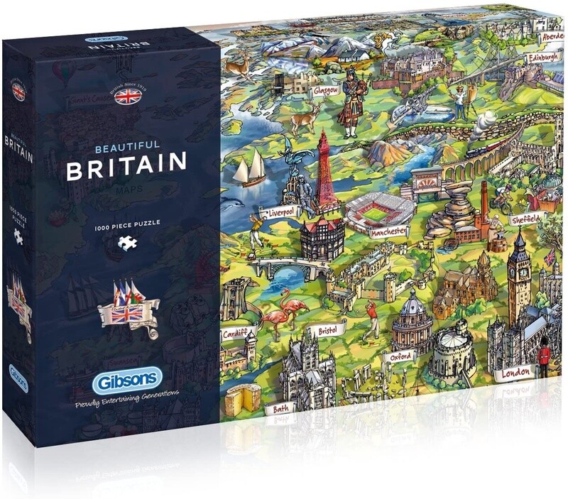 GIBG7080 Puzzle: 1000 Beautiful Britain