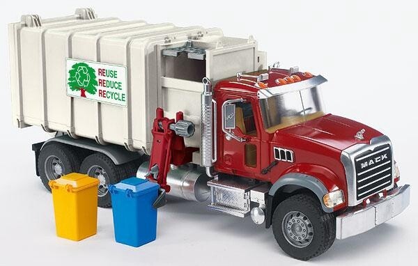 02811NEW MACK Granite Side Loading Garbage Truck