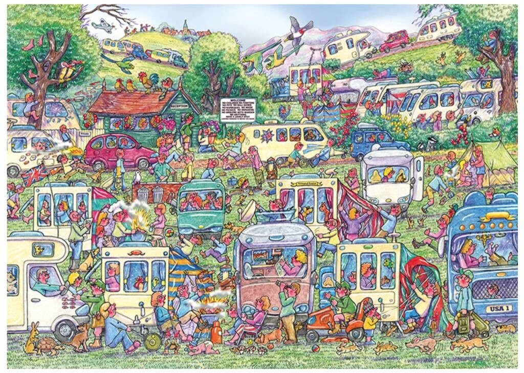 GIBG6258 Puzzle: 1000 Caravan Chaos