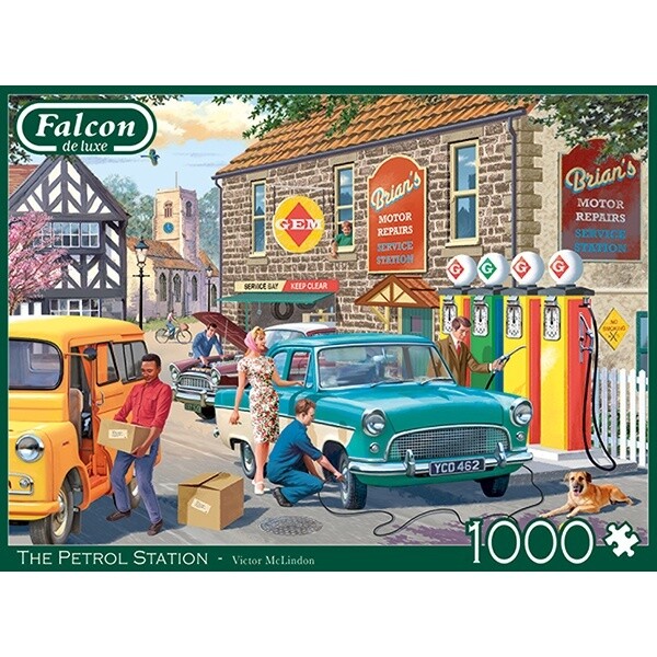 71-11321  1000pc,The Petrol Station