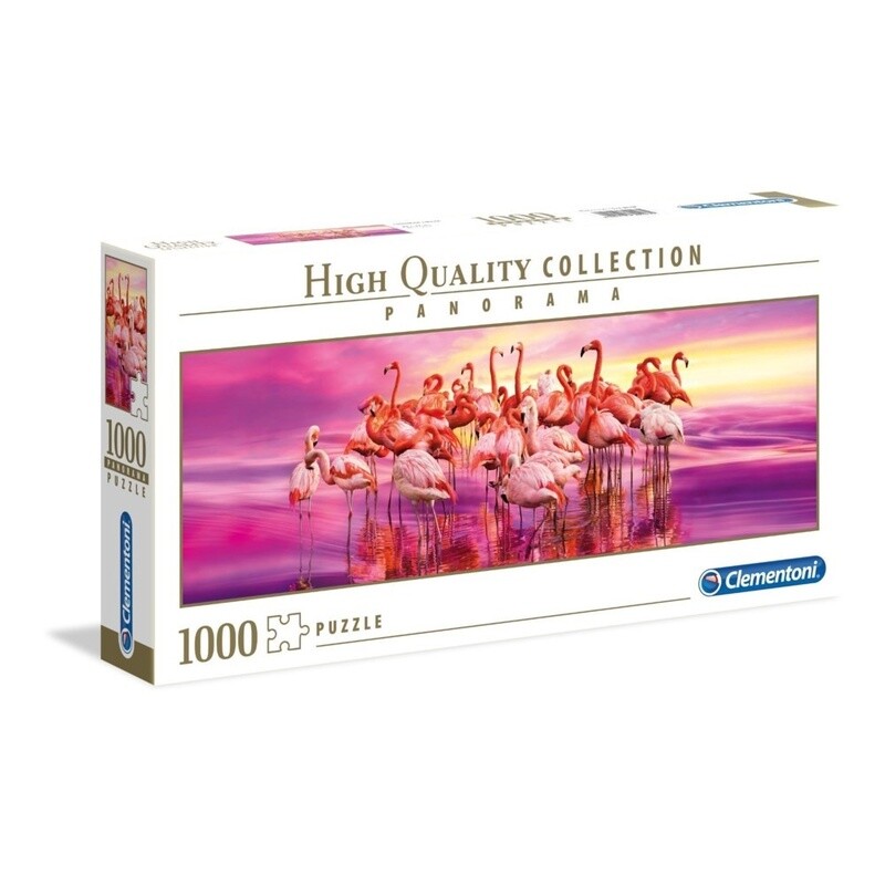 CLM39427 1000PC HQC PANORAMA - FLAMINGO DANCE (2)