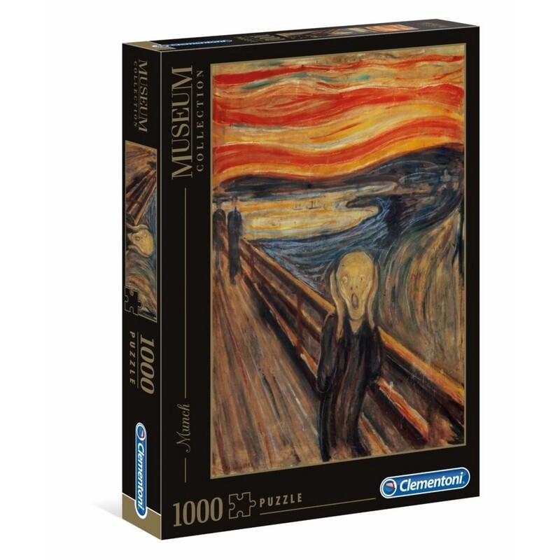 CLM39377 1000PC MUSEUM - MUNCH - THE SCREAM (2) M