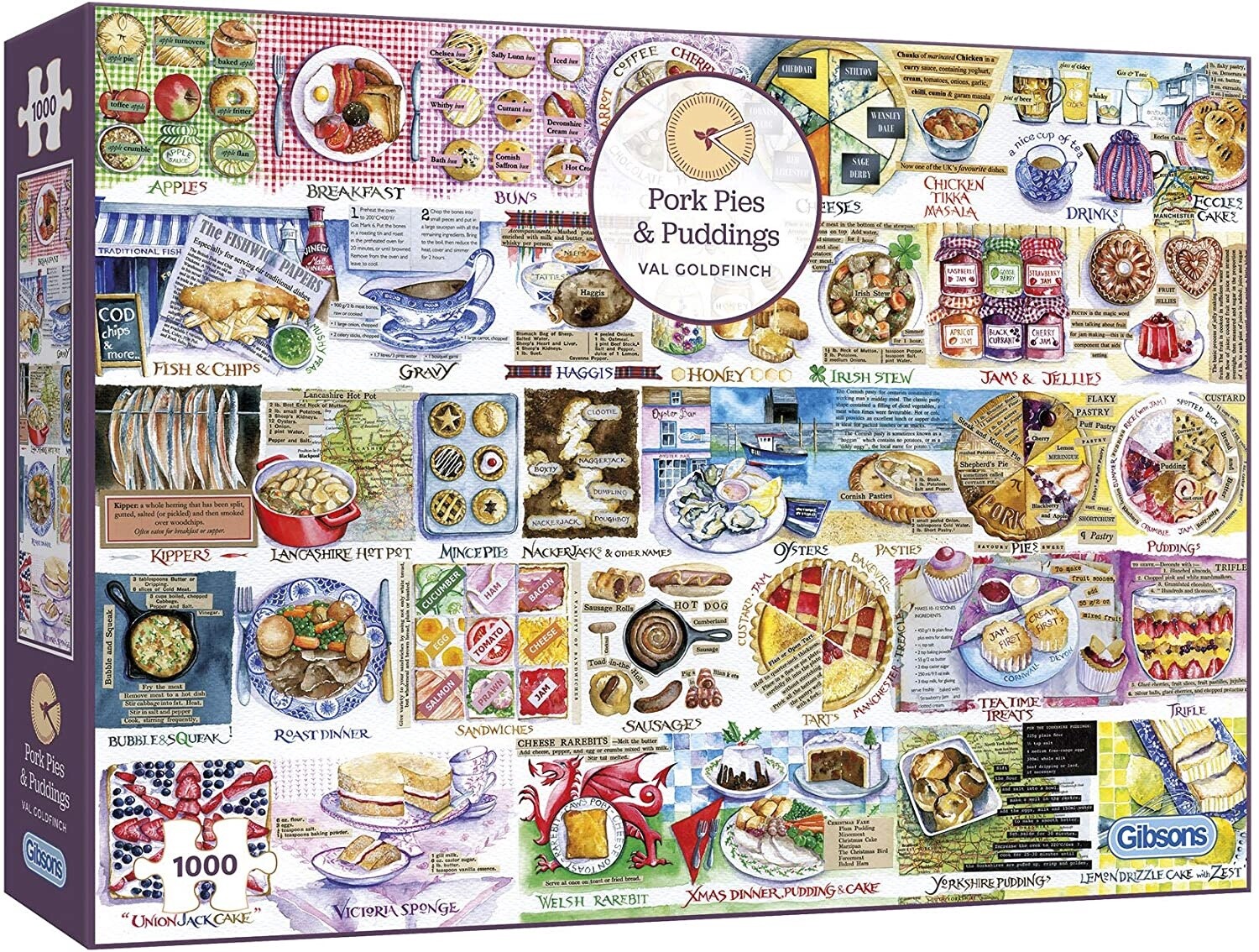 GIBG7107 Puzzle: 1000 Pork Pies&amp; Puddings