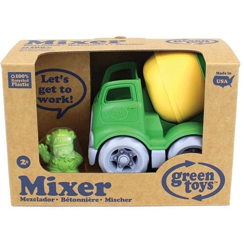 CMXG-1263  Mixer Construction Truck - Green/Yellow