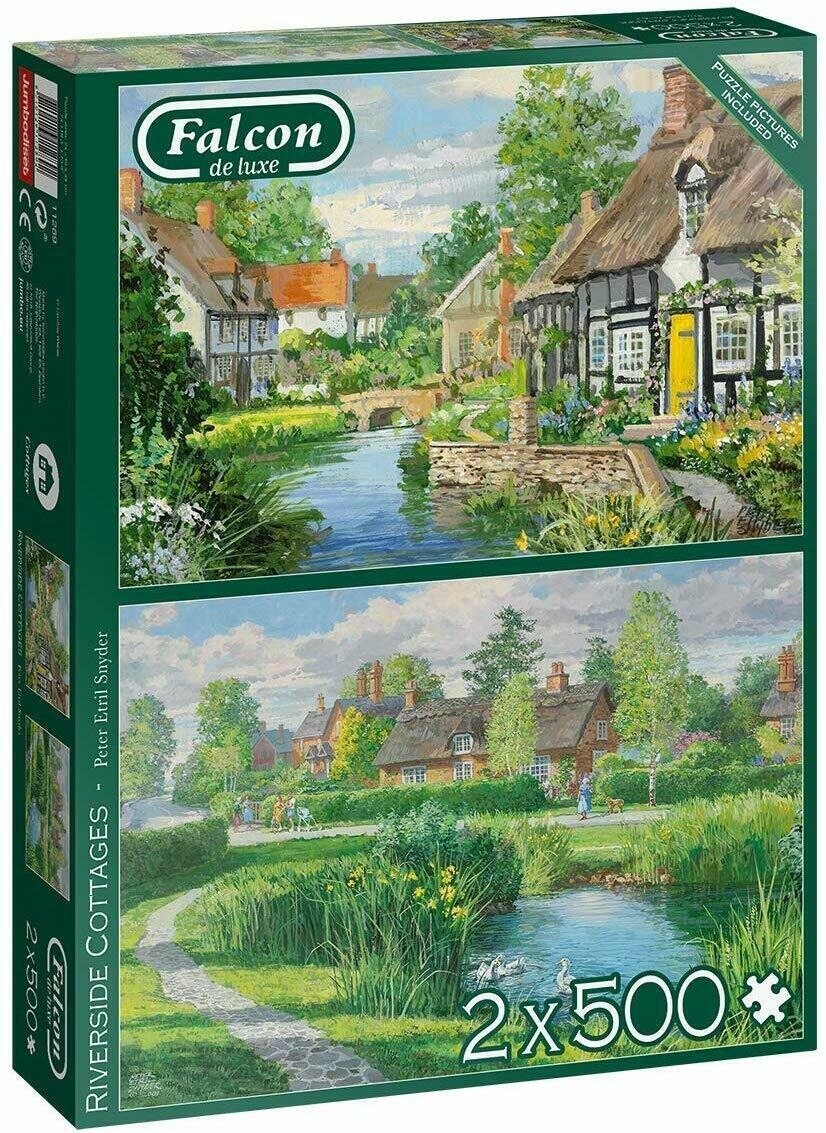 71-11289 2x500pc, Riverside Cottages