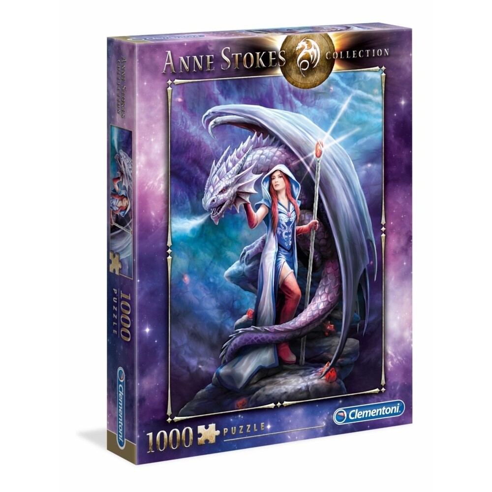 CLM39525 1000PC ANNE STOKES - DRAGON MAGE (2) ML