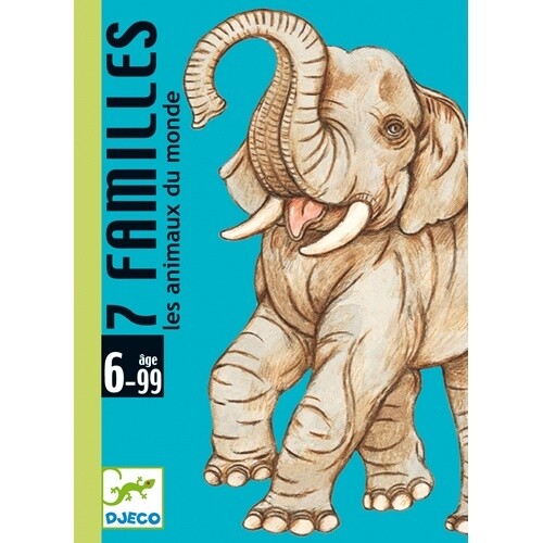 DJ05102 7 familles - Animaux du monde (only French)