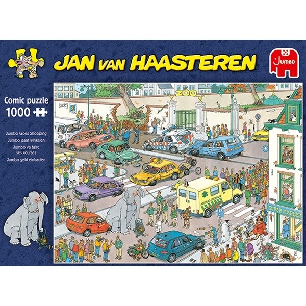 70-20028 1000pc,Jumbo Goes Shopping, JvH