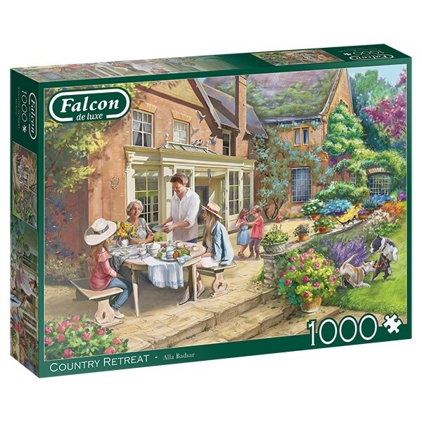 71-11296  1000pc, Country House Retreat