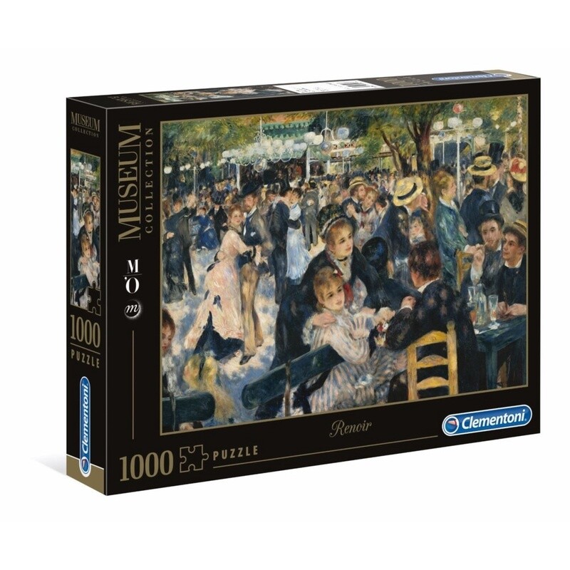 CLM31412 1000PC MUSEUM - RENOIR - DANCE AT LE MOU