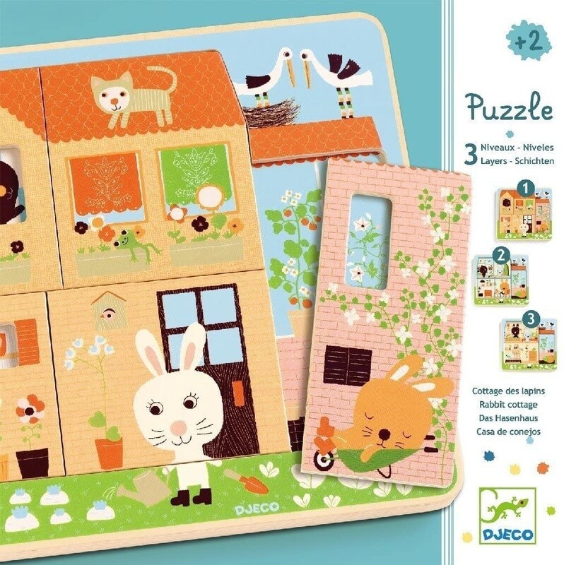 DJ01480 - 3 layers puzzle / Chez-carot