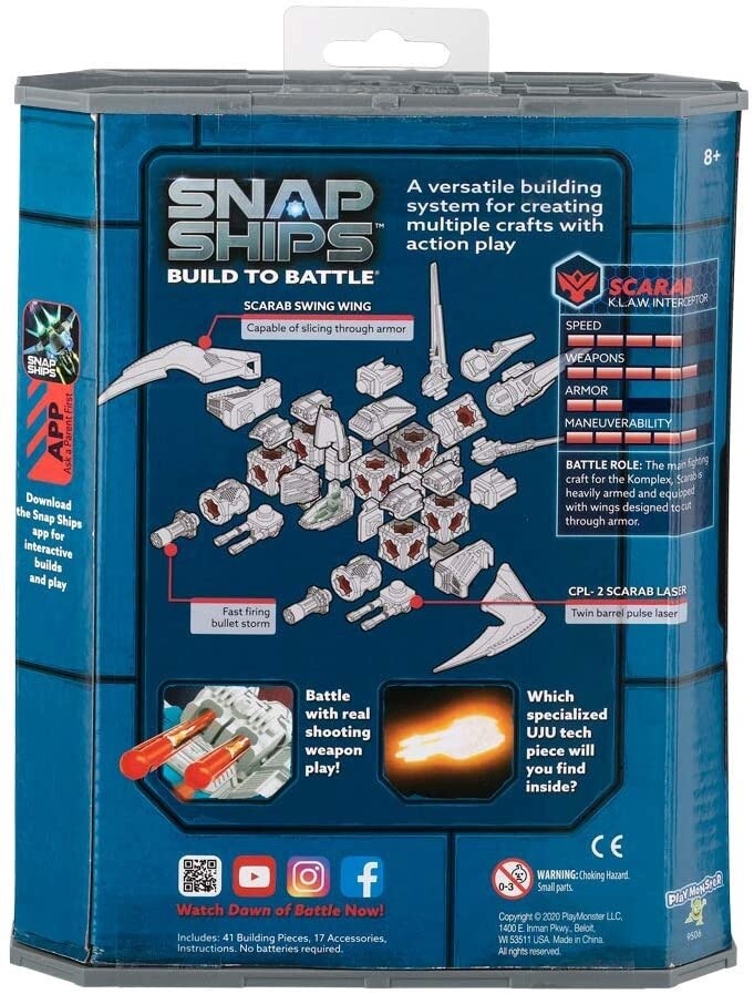PAT-9506 Snap Ships: Scarab
