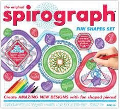 KA-1032 Spirograph - Fun Shapes Set