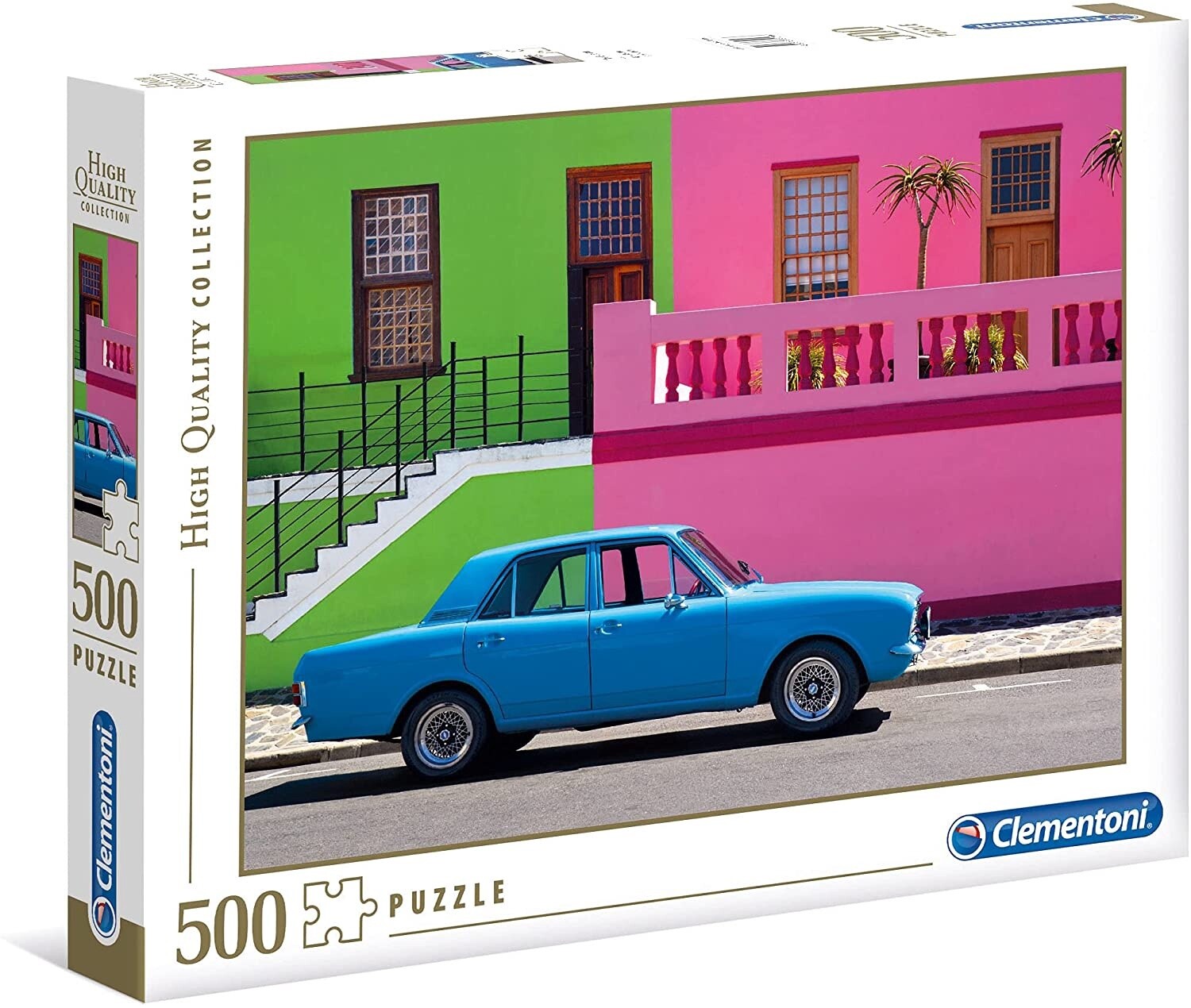 CLM35076 500PC HQC - THE BLUE CAR (2) ML