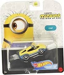 MATLGMH74 GMH76 HOT WHEELS - MINIONS CHARACTER CARS ASST