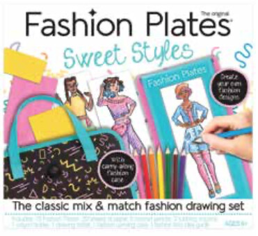 KA-1308 Fashion Plates - Sweet Styles