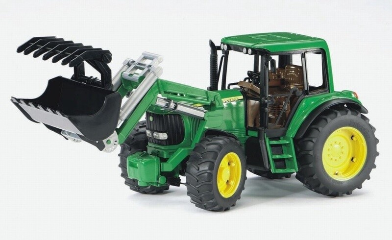 09802 John Deere Tractor 6920 w. front loader