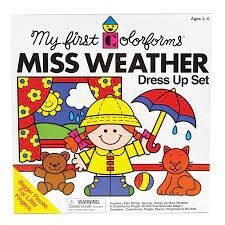 KA-2423 Colorforms - Miss Weather