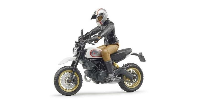63051 Scrambler Ducati Desert Sled w driver