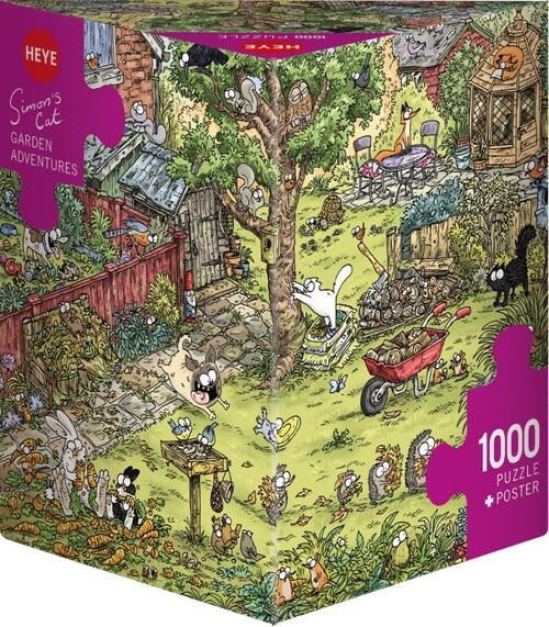 78-29933 1000 pcs, Garden Adventure