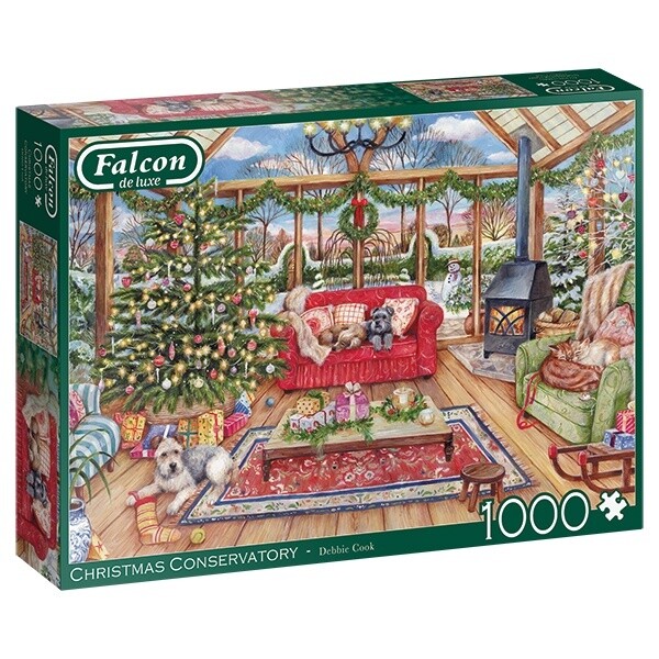 71-11275 1000pc, Christmas Conservatory