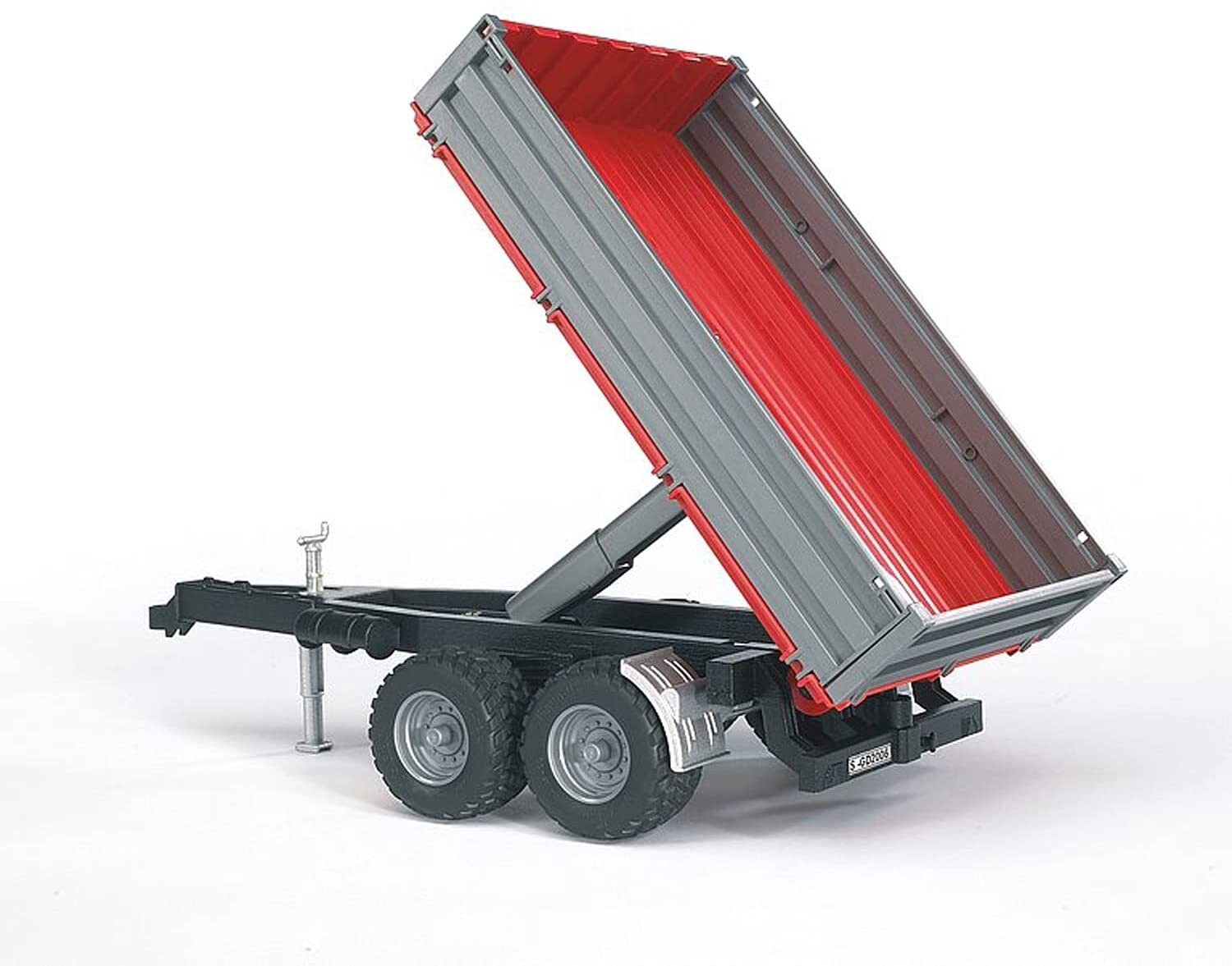 02019 Tipping trailer with grey sides