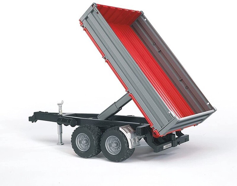 02019 Tipping trailer with grey sides