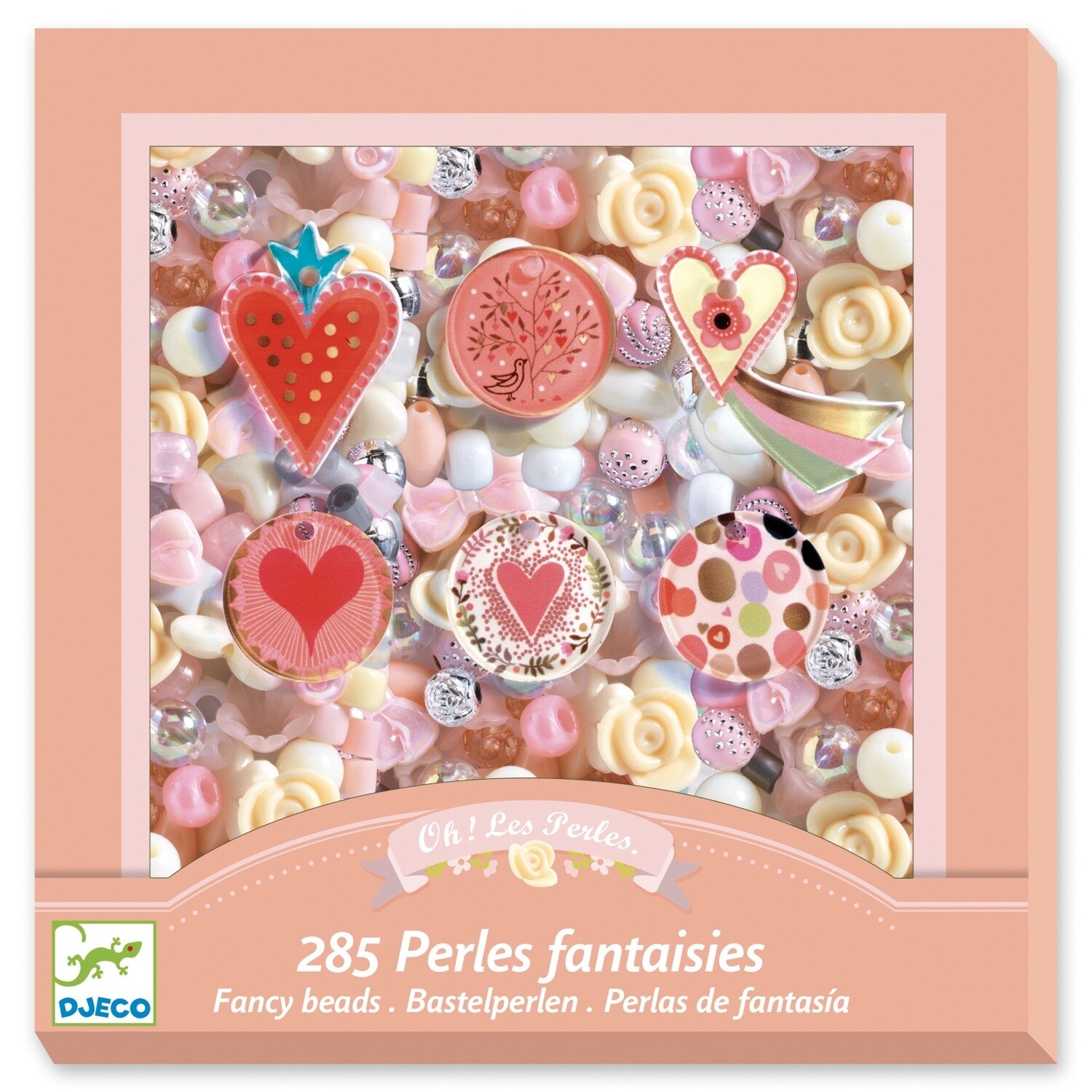 DJ09855 Fancy Beads / Hearts