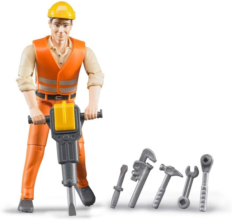 60020 Construction worker with accessories