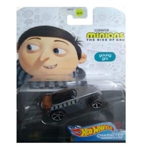 MATLGMH74 GMH75 HOT WHEELS - MINIONS CHARACTER CARS ASST