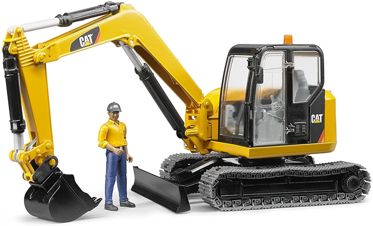 02467 CATMinit Excavator with worker