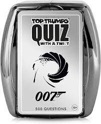 TT-03963 Top Trumps Quiz: 007 Bond