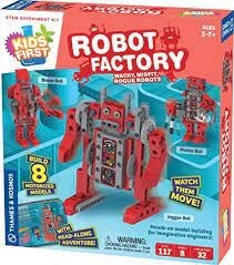 TK567016 KIDS FIRST ROBOT FACTORY: WACKY, MISFIT, ROGUE ROBOTS