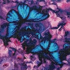 CA-46785 CA Kit (Medium) - Blue Violet Butterflies