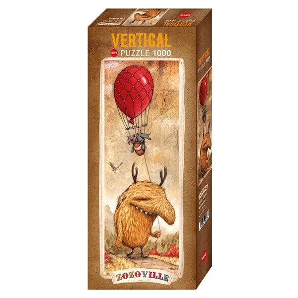 78-29743 1000pc, Red Balloon, Zozoville